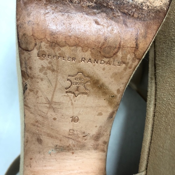 Loeffler Randall Minette T- Strap Platform Sandals - Picture 8 of 10